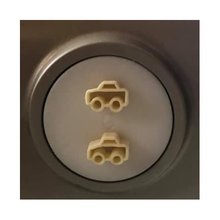 Car shaped Noodle disc for Philips Pastamaker