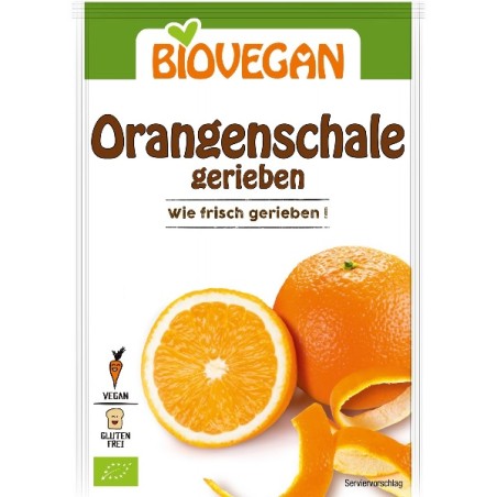 Orangeschale gerieben BIOVEGAN, 9g