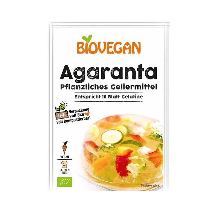 Pflanzliches Geliermittel Agaranta BIOVEGAN, 18g