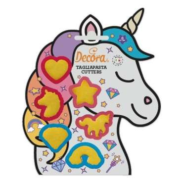 Cookie Cutters Mini Unicorn Set 6 pcs