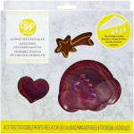 Wilton Einhorn Ausstecher & Dekoration Set, 12 Stück