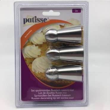 Russian Decorating Tip Set, Patisse