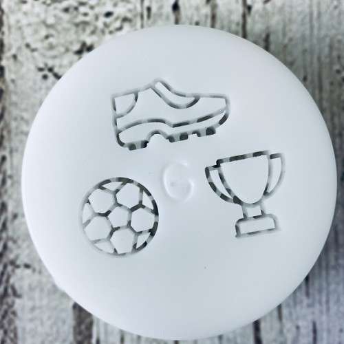 Soccer POM Pasta Disc for Philips Pastamaker Noodle Machine