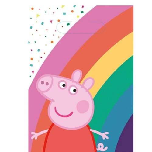 Amscan Peppa Pig Geschenktüte, 8 Stück