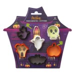 Decora Mini Halloween Plätzchenausstecherset, 6 Stück