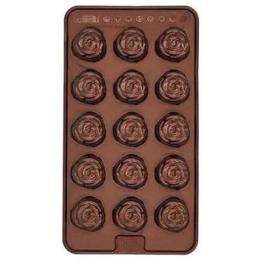 Silicon Chocolate Mould Roses – Silicone Mold for 30 Rose Pralines