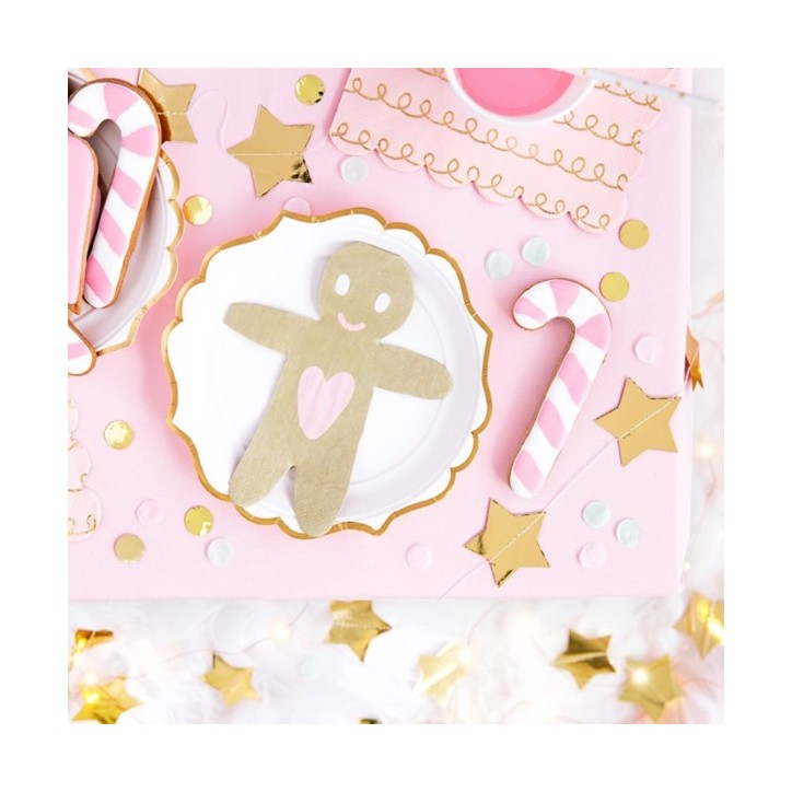 Napkins Gingerbread Man, 20pcs