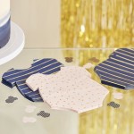 Ginger Ray Gender Reveal Babygrow Napkins, 16 pcs