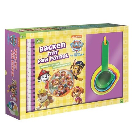 Paw Patrol Backset mit Messbecher