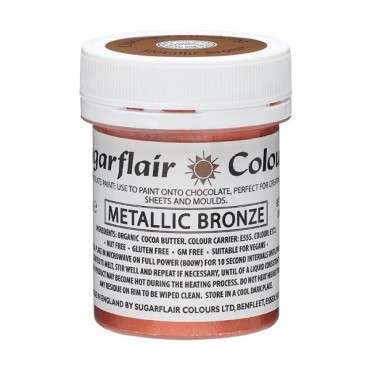 Metallic Bronze Schokoladenfarbe, Sugarflair