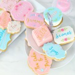 PME Fun Fonts Cupcakes & Cookies Stempelset - Collection 1