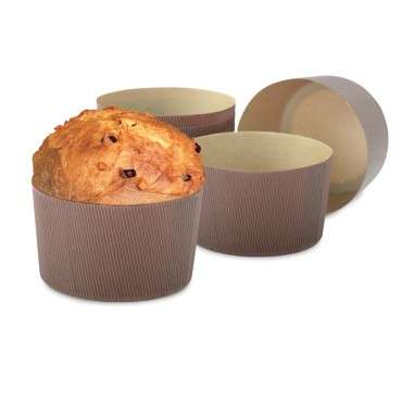 Decora - Papierform für Mini Panettone 100g - 12 Stück