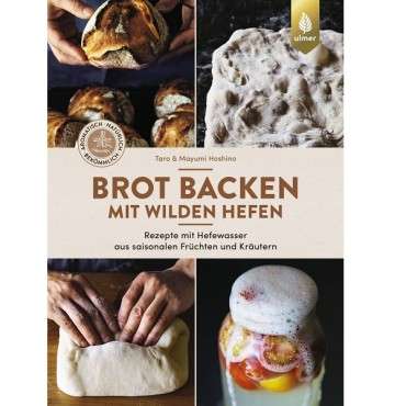 Rezeptbuch mit Hefewasser Brot Backen