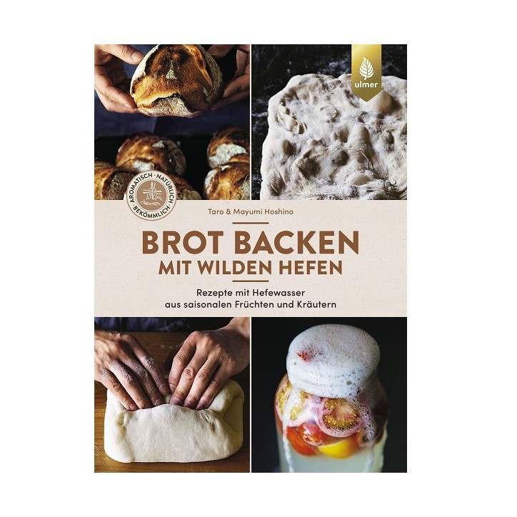 Rezeptbuch mit Hefewasser Brot Backen