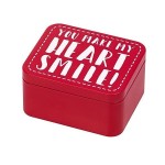 Birkmann Tin Box YOU MAKE MY HEART SMILE! - 10x12x6cm