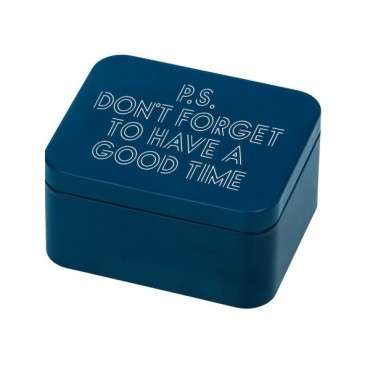 Giftbox with writing - Blue, Birkmann