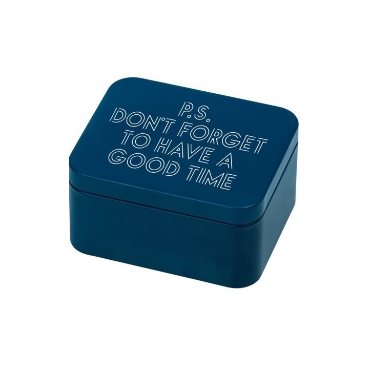 Giftbox with writing - Blue, Birkmann