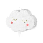 PartyDeco Pull-String Pinata - Cloud 50x32x9cm