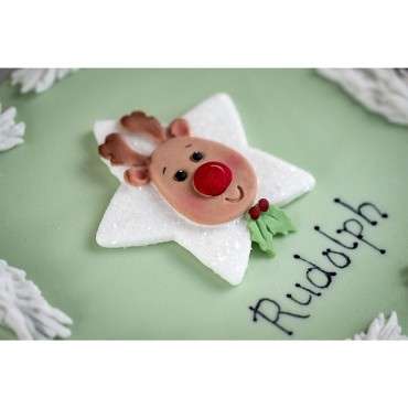 Reindeer Silicone Mould - Karen Davies