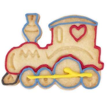 Städter 3D Train Cookie Cutter – Cool Train Cookies for Railway Fans!