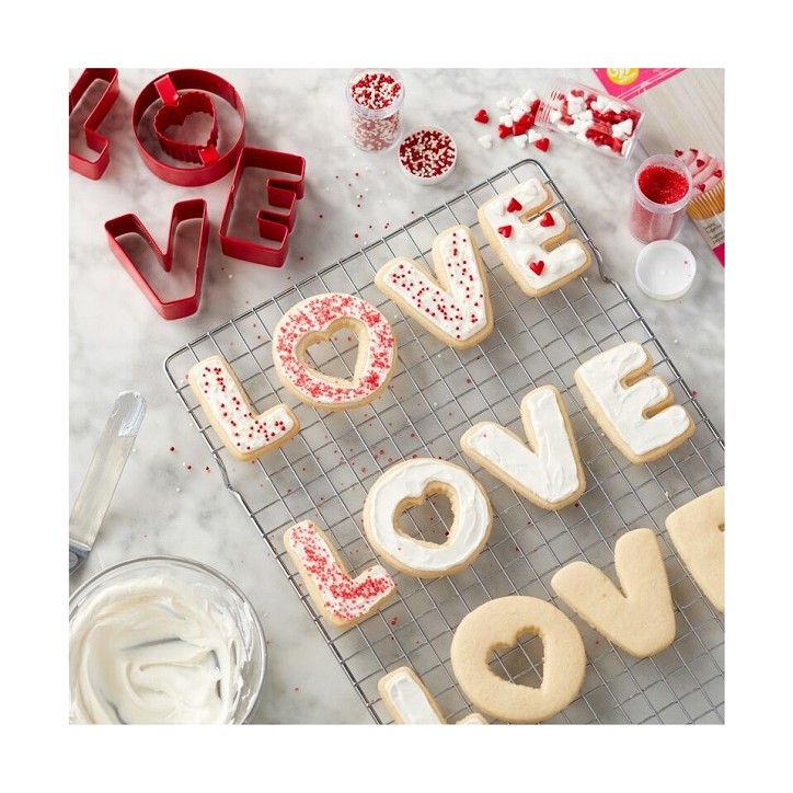 Wilton Love Cookie Cutter Set 4-Piece - 2308-3856