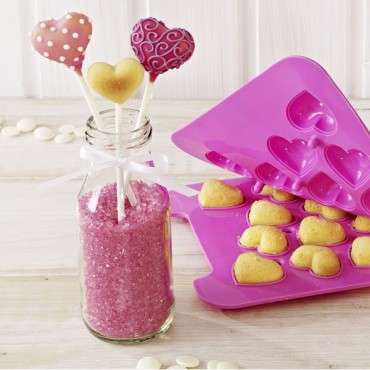 CakePop Baker Love - Birkmann Herz Cakepop Backform