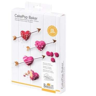 CakePop Baker Love - Birkmann Herz Cakepop Backform