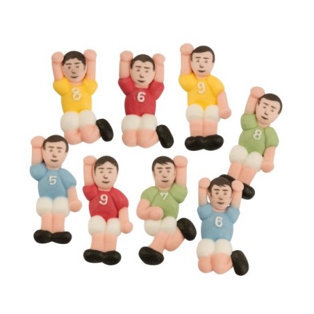 Sugar Deco Football Team, 12 pcs