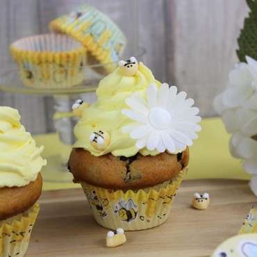 Cupcake Forms Sweet Bees, 50 pcs