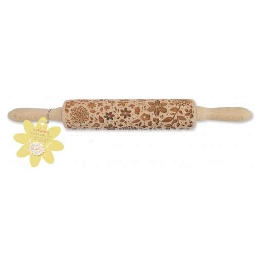 Scrapcooking Nature Embossing Rolling Pin