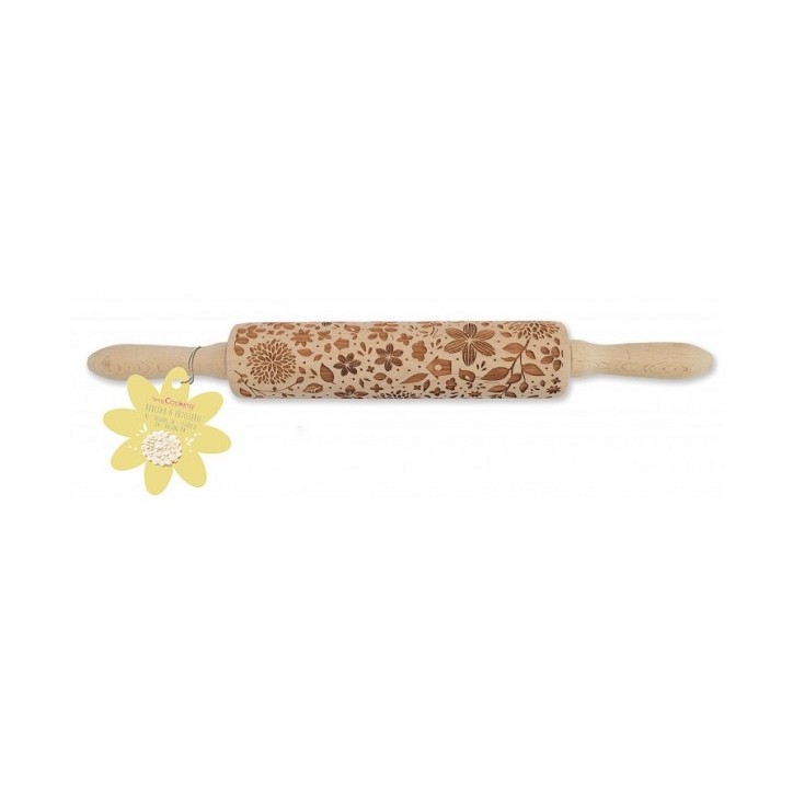 Embossed Rolling Pin Nature from Scrapcooking