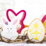 Bunny Face & Egg Cookie Cutters, 2 pcs