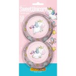 Decocino Sweet Unicorn Cupcake Cases, 50 pcs