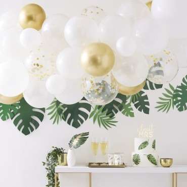 Ballonbogen Gold Chrome