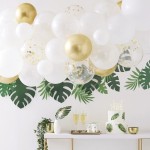 Ginger Ray Gold Chrome Balloon Arch Kit, 4 Meter