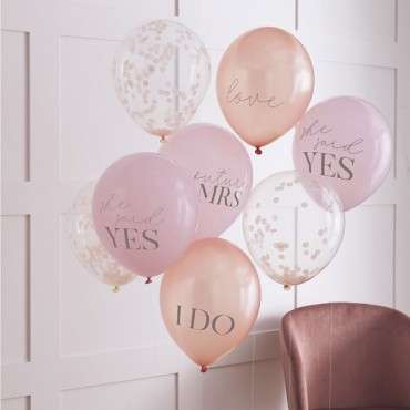 Jungesellinenabschied Luftballons - Team Bride Ballon Bundle HN-809