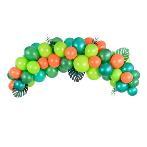 PartyDeco DINO Balloon Arch Kit, 2 Meter