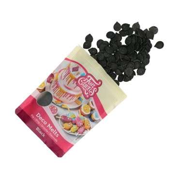 Cakepop Glasur Schwarz - FunCakes Deco Melts Schwarz F25150