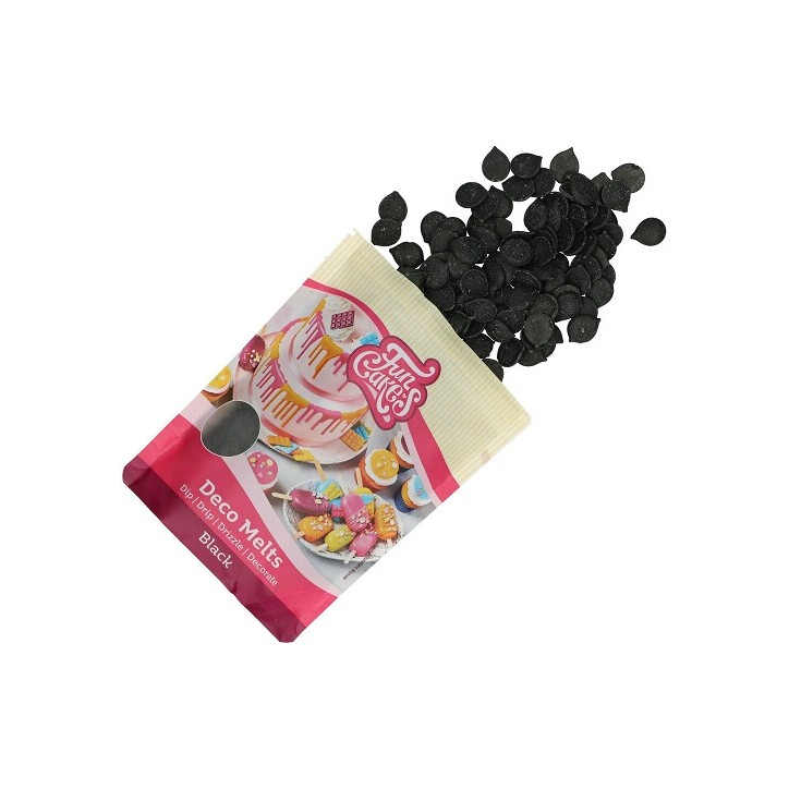 FunCakes Deco Melts -Black- 250g