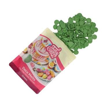 FunCakes Deco Melts Green, 250g