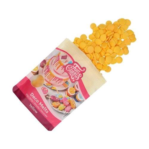 FunCakes Deco Melts Gelb, 250g