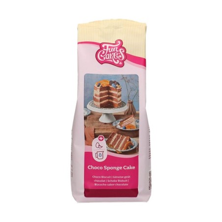 FunCakes Choco Biskuit Baking Mix, 1kg – Perfect Chocolate Cake Layers