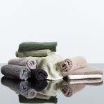 3x BAHNE Wash Cloth BEIGE MIX - 30x30cm