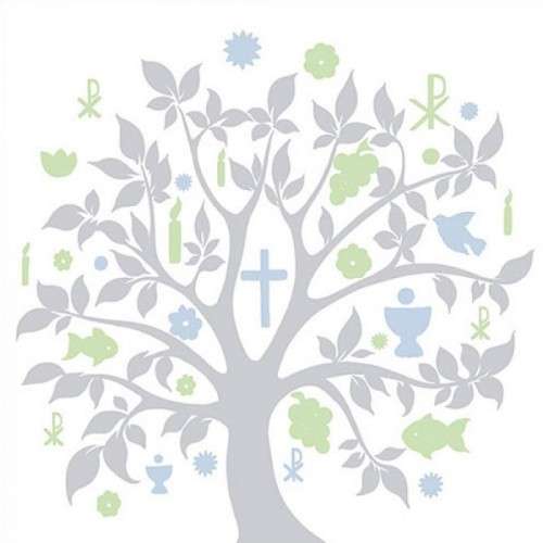 Ambiente Communion Tree Paper Napkin, 20 pcs