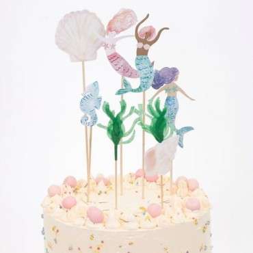 Mermaid Cake Toppers Meri Meri