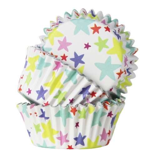 PME Cupcake Förmchen Star Blast, 30 Stück