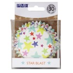 PME Star Blast Foil Cupcake Cases, 30 pcs