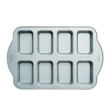 Mini plum cake mold for 8 mini cakes