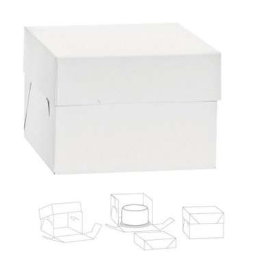 Extra Tall Cake Box 30x30x30cm