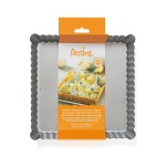 Decora Square Tarte Pan with loose Bottom SQUARE, 21x21x3.5cm